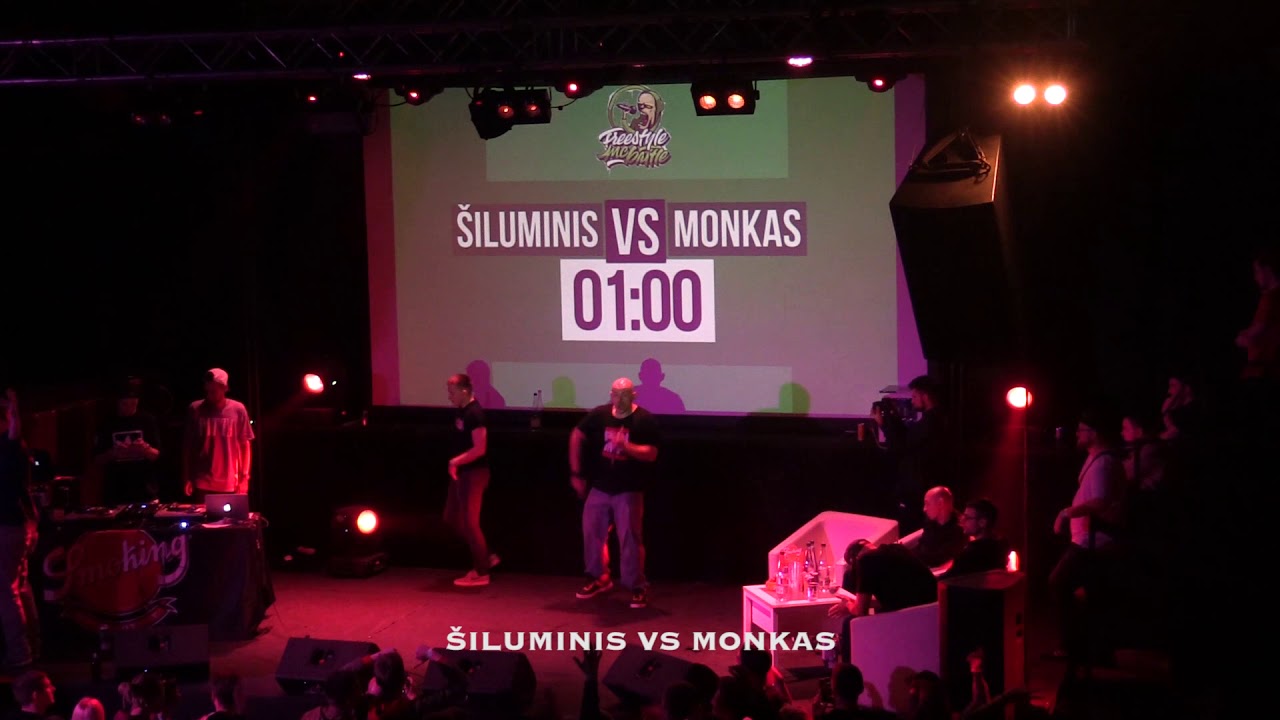 &Scaron;iluminis vs Monkas // Freestyle MC Battle 2017 Finalas