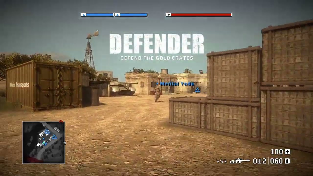 BFBC Xbox 360 - my last match before the servers shut down  in 2023