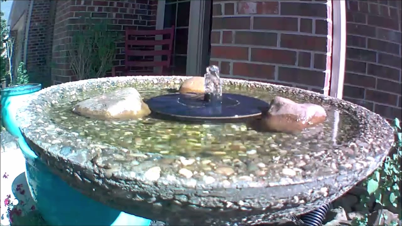 Just My Solar Birdbath Fountain ~ Calming, Meditation, Relaxation, Stress Relief #relax #meditation