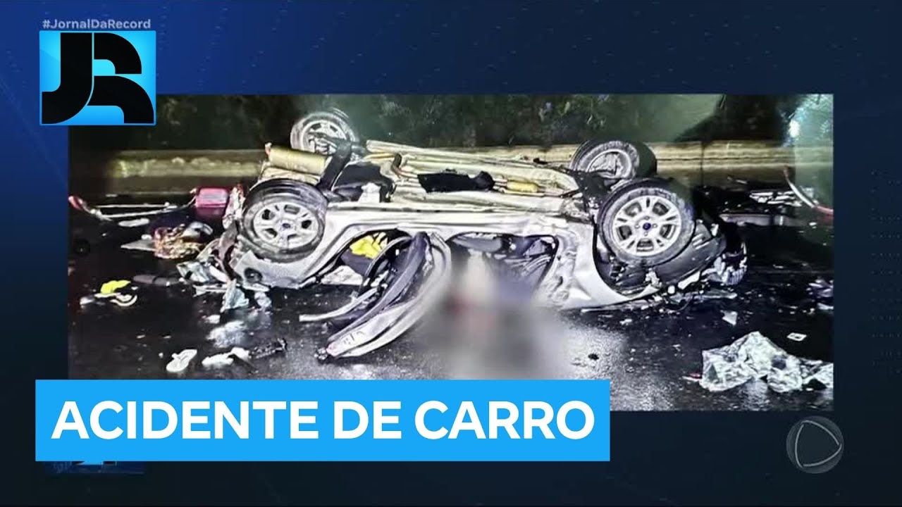 Acidente termina com a morte de quatro jovens em São Bernardo do Campo (SP)