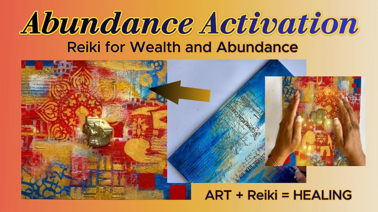 Wealth is Energy -Reiki to Attract Abundance | Reiki + Art to Manifest Money & Prosperity