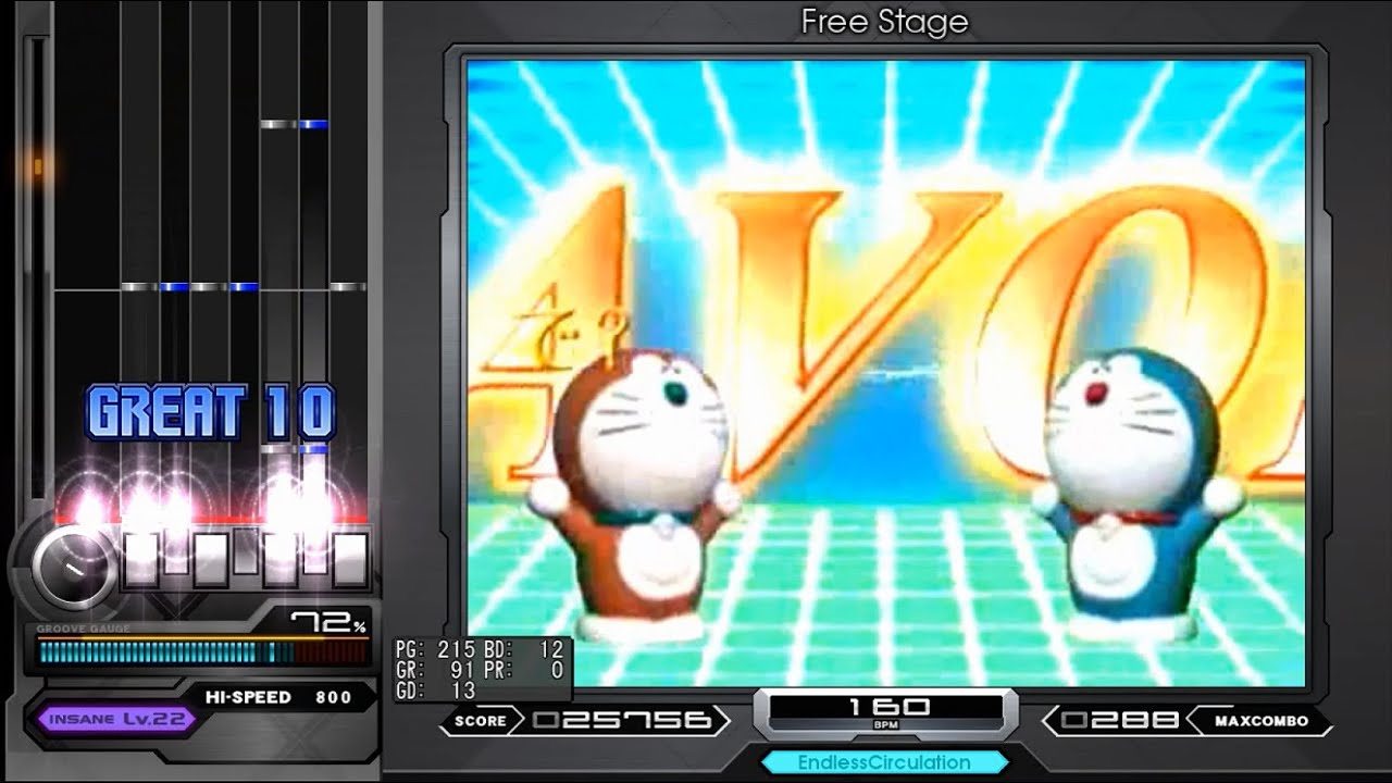 【Overjoy BMS】★★2 ドラえもん - DLAVOLO【EASY CLEAR】
