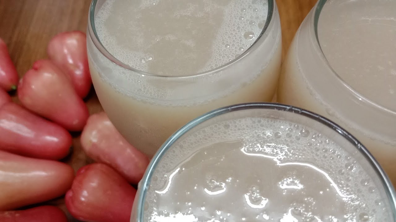 Rose apple Juice Recipe | Java apple Juice Recipe | How to make Rose apple Juice | 2021