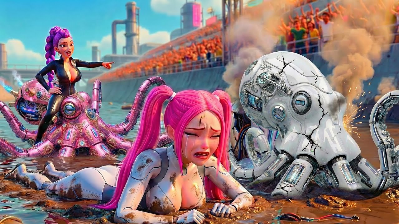 RUMI Wins the Legendary OCTOPUS Racing Cup 🏆 ! Kpop Demon Hunters 🔥