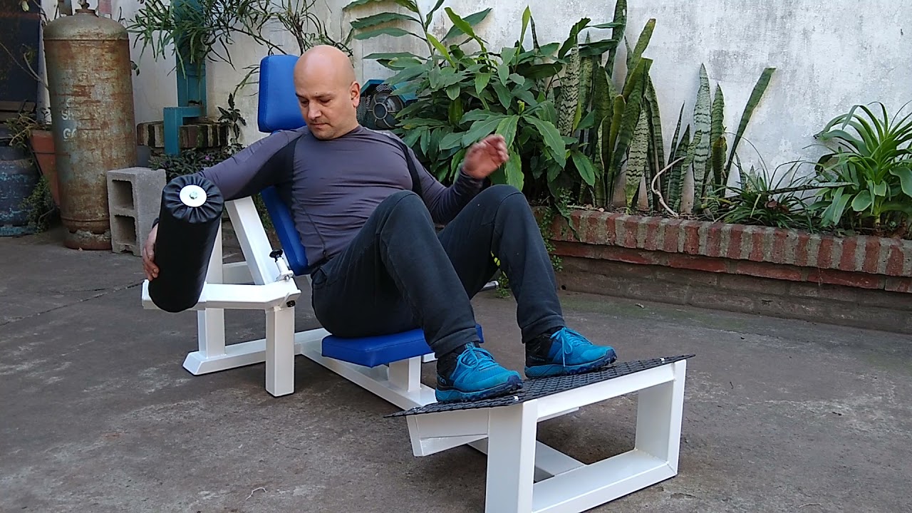 Maquina elevacion de pelvis hip thrust