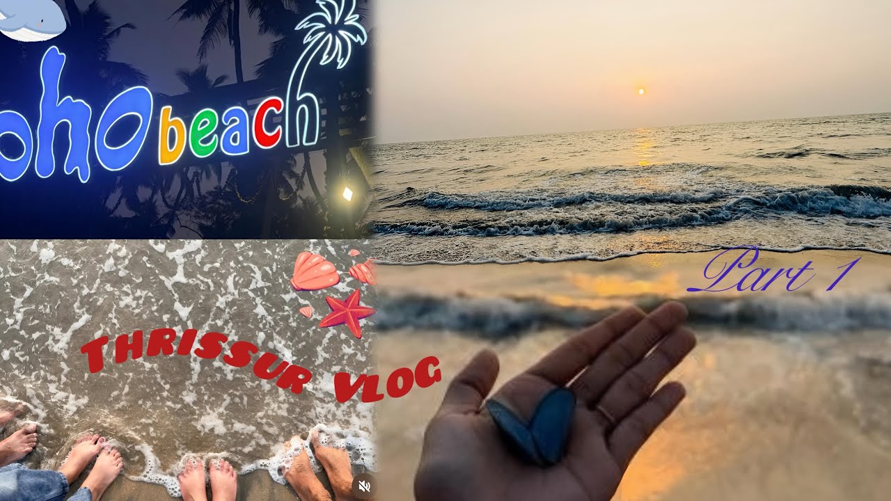 Oho beach, Thrissur 🦪🌊☀️ #beach #kerala #diml #digitalcreator 
