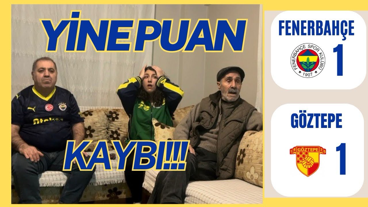 YİNE GÖZTEPE YİNE PUAN KAYBI FANATİK FENERBAHÇELİLER FENERBAHÇE-GÖZTEPE MAÇINI İZLERSE #fenerbahçe 
