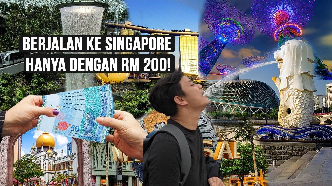 Day Trip To Singapore From Malaysia | Bus Travel to Singapore | Best Places To Visit | Tips Jimat