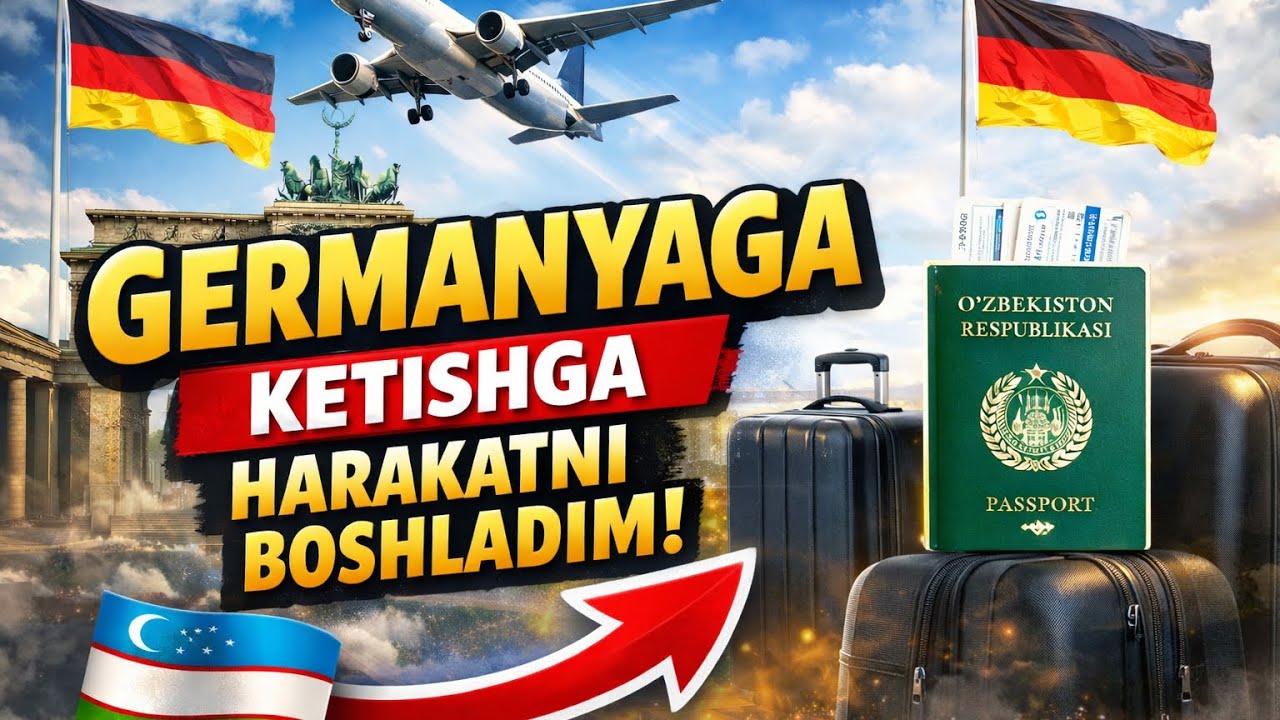 🇩🇪 Germaniyaga ketish oson deyishadi&hellip;Lekin haqiqat boshqacha ekan. Men 0 dan boshladim 