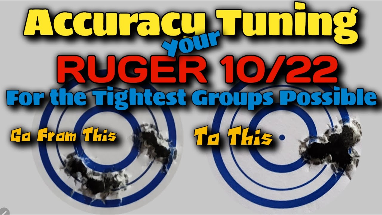 Precision tuning your 10/22 for The Tightest Groups Possible