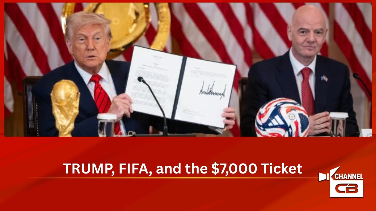 TRUMP, FIFA, and the $7,000 Ticket: The 2026 World Cup Draw SHOCKER!
