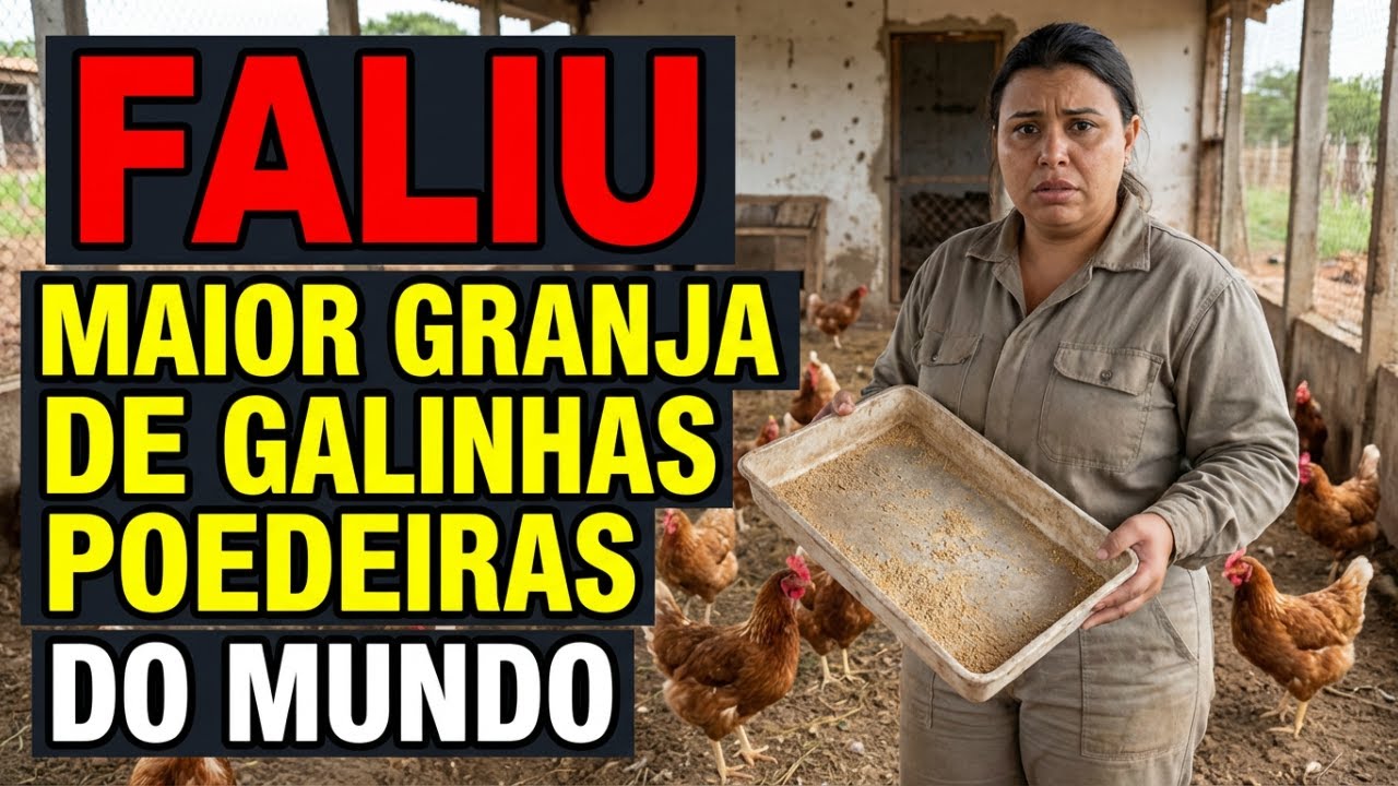 Foi assim que faliu a maior granja de galinhas poedeiras do mundo