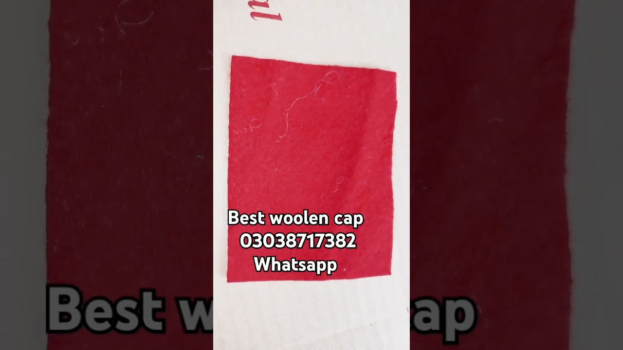 Pure woolen chitrali cap.