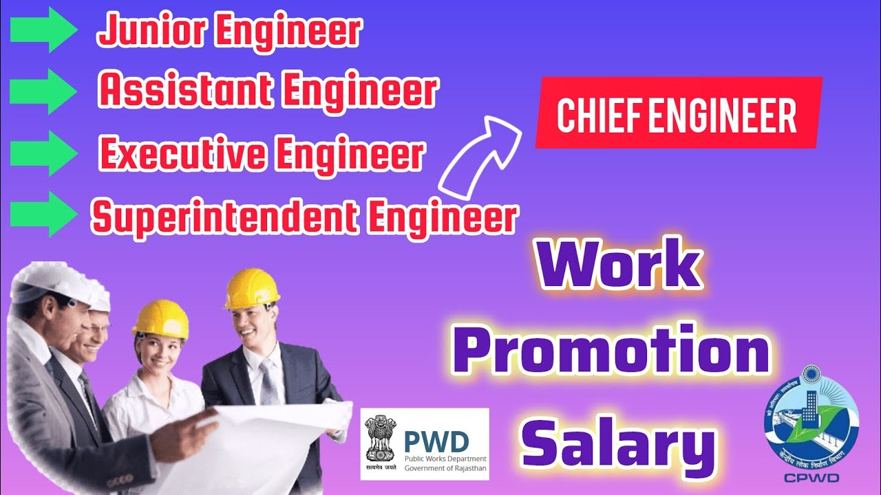 Junior Engineer to Chief Engineer | Promotion/Work & Responsibility | Salary .