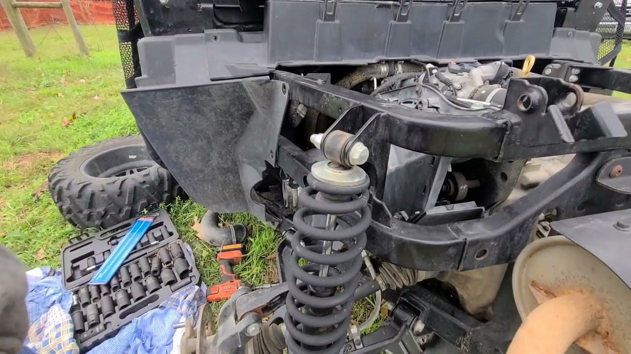 2019 john deere gator xuv590m s4 powertrain transmission removal