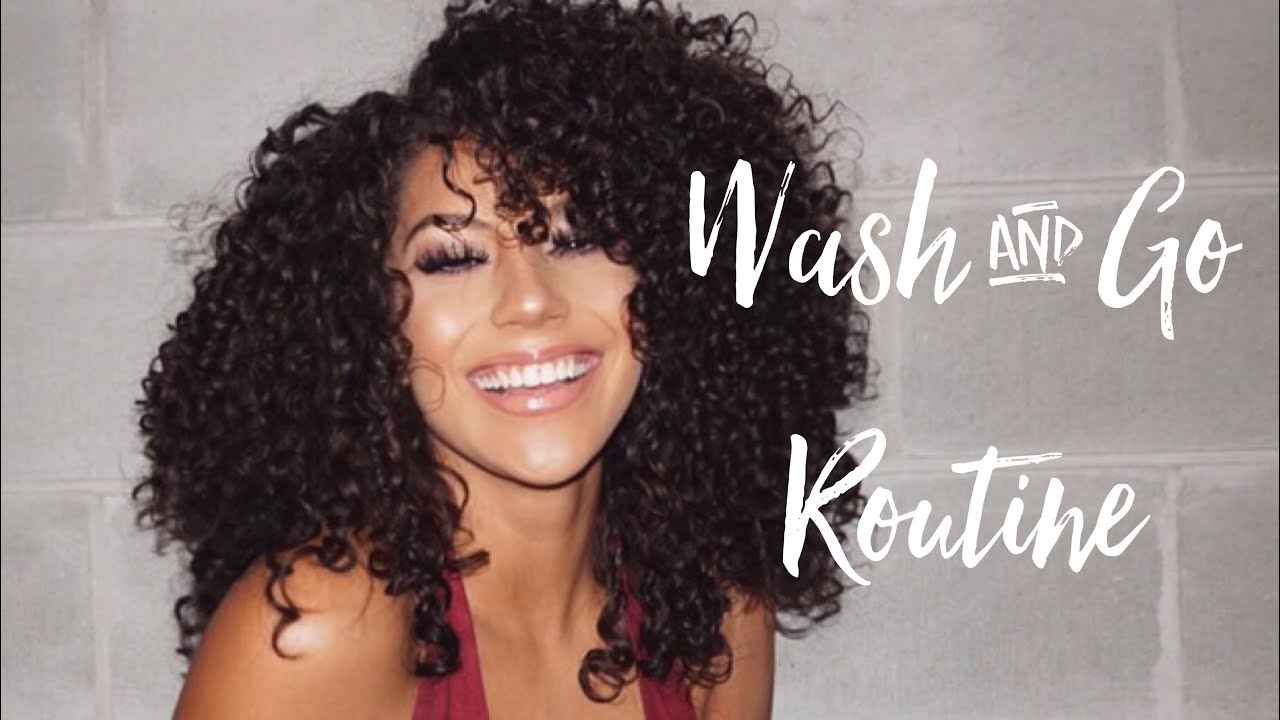 Wash and Go Curly Hair Routine LOC Method | 3b Curls