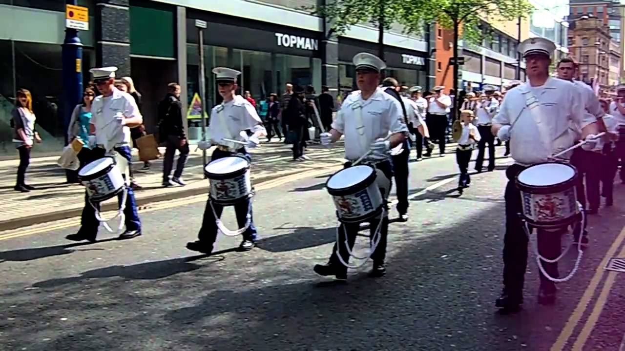 Apprentice Boys of Derry Parade - Manchester City Centre | May 2010 | Band Parade Manchester