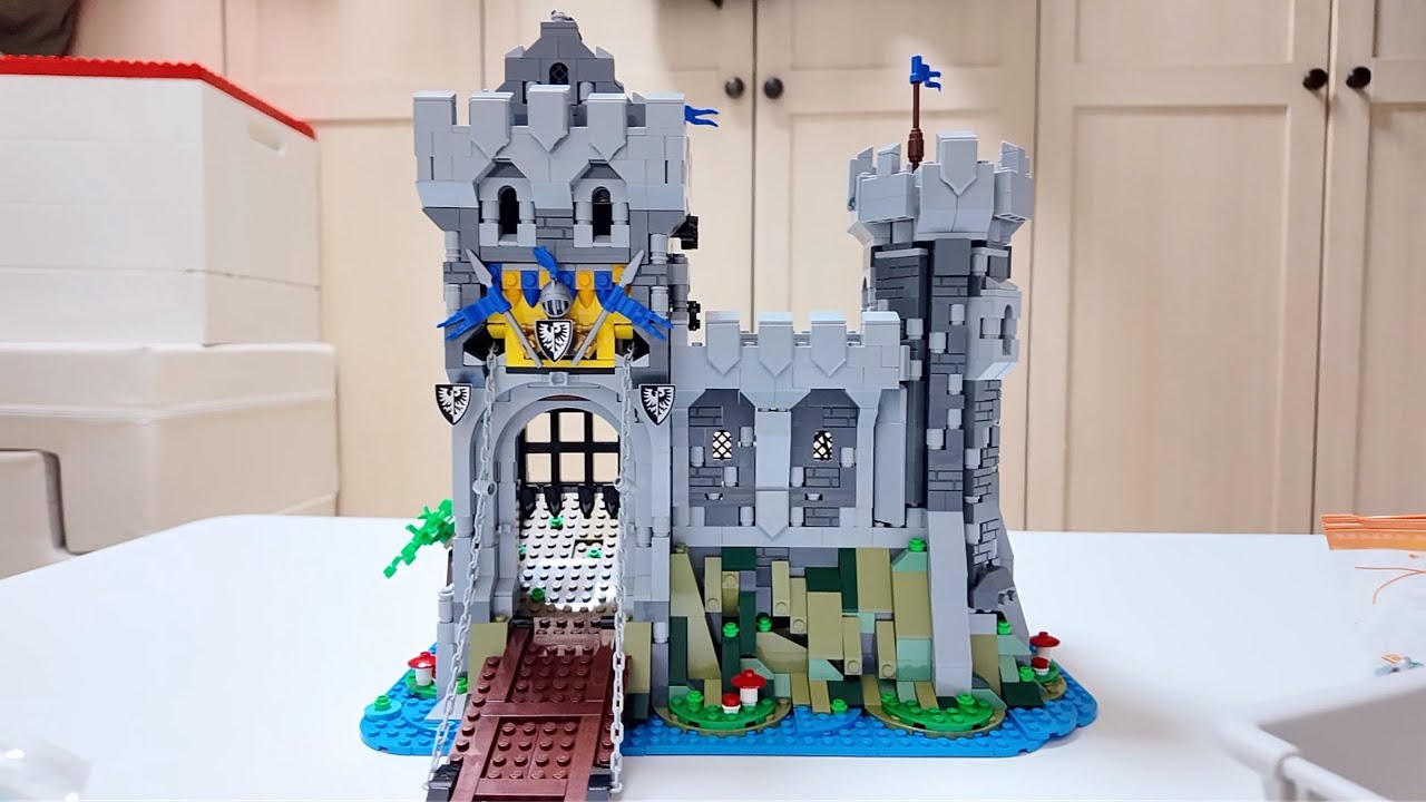 lego 31120 Medieval Castle moc falcon master's castle 2 lego Build 중세시대의성 moc 팔콘마스터캐슬 2 레고조립
