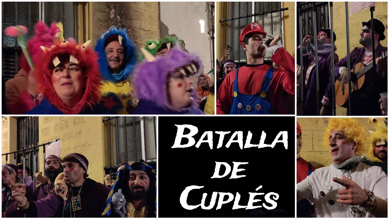 Batalla de Cuplés Tontos del Tuite Edition (Callejosa, David Magrañal, Kapu, Joselini, Tami & Sage)