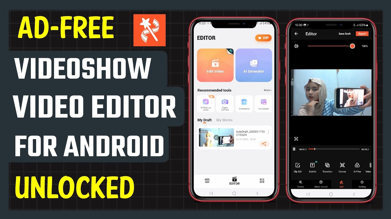 Best Free Videoshow Video Editor App for Android