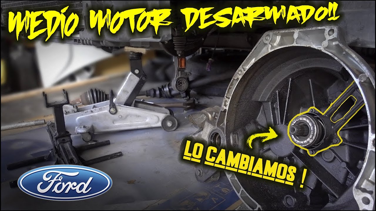 FORD FIESTA - 450€ | CAMBIAMOS EL BOMBÍN DE EMBRAGUE👨🏼‍🔧| MEDIO MOTOR DESARMADO 😅| [Parte #6]