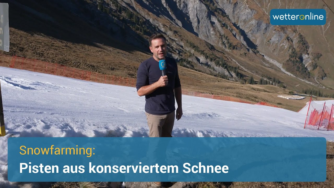 Snowfarming in den Alpen (28.10.2021)