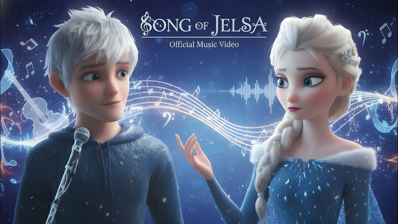 Elsa and jack frost High feeling song video 🥰#jelsa#disneybeautyqueens 