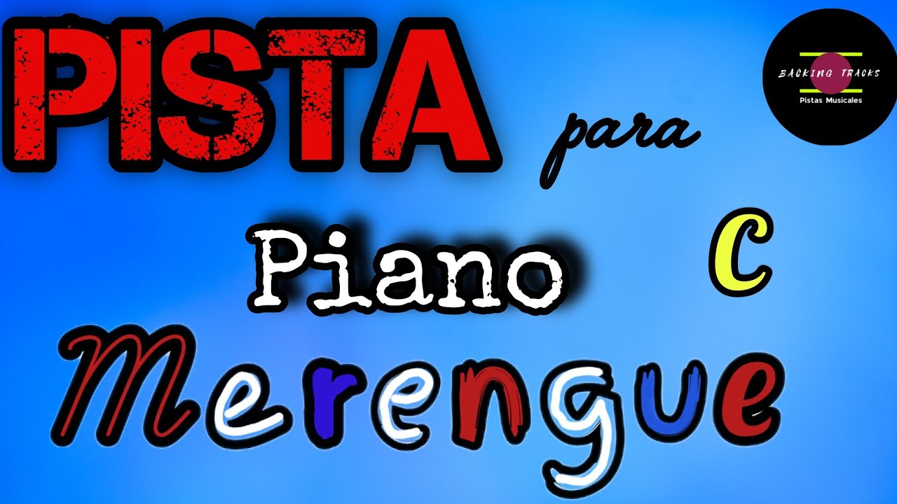 Merengue Backing Track para Piano 🎹 | Ritmo Latino Caribeño para Practicar e Improvisar.