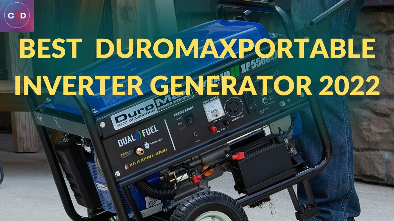 Best DuroMax XP5500EH Electric Start Camping & RV Ready  Dual Fuel Portable Generator Reviews 2022