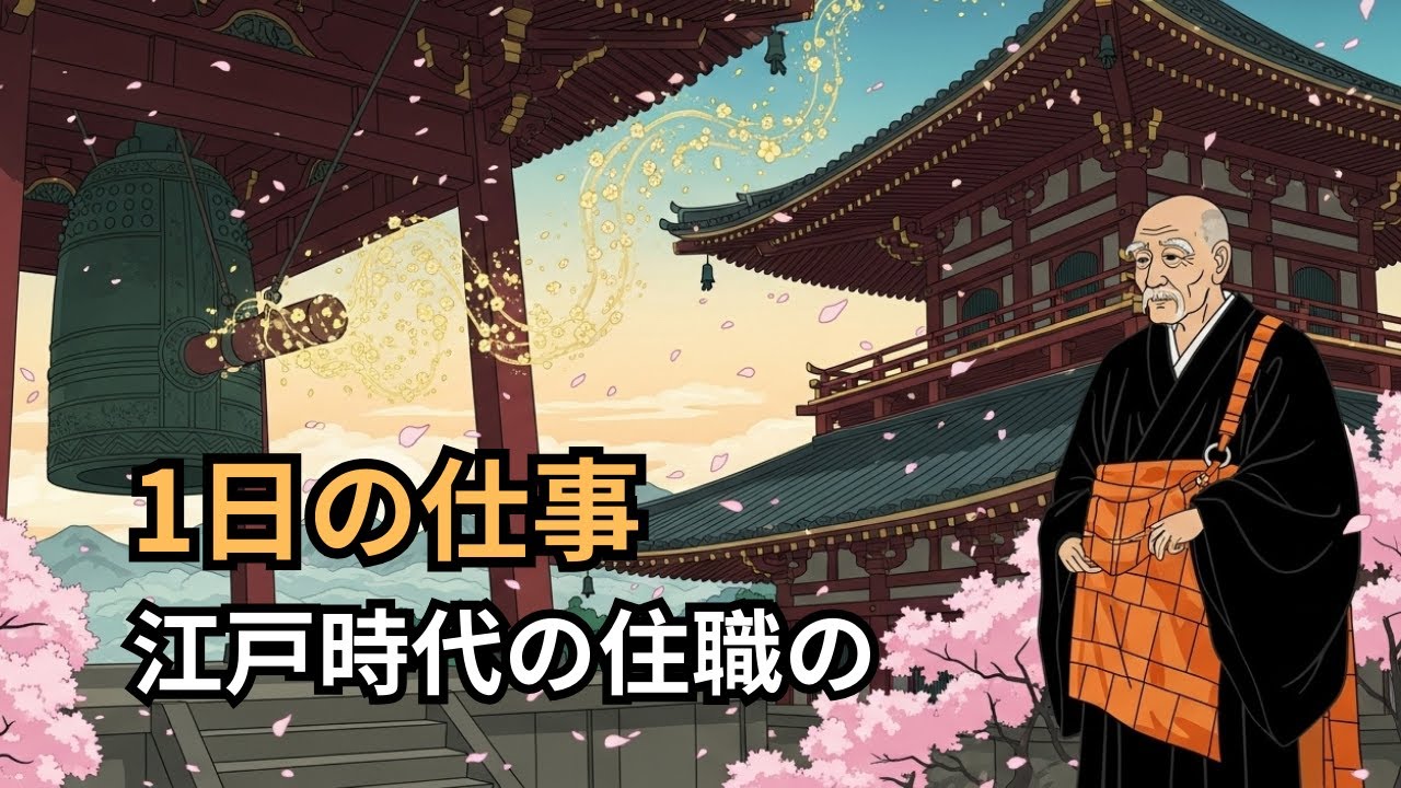 江戸時代の寺院生活とは？住職の一日を追う