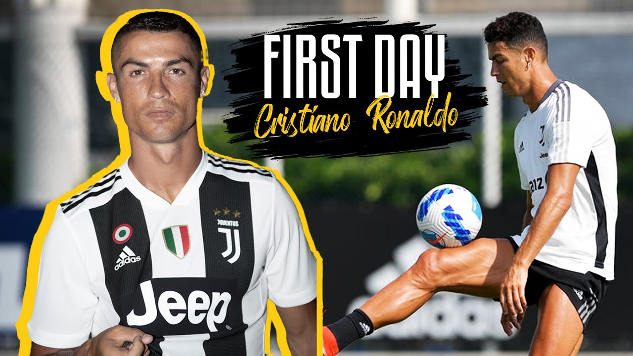 First Day As A Bianconero | Welcome Cristiano | Juventus