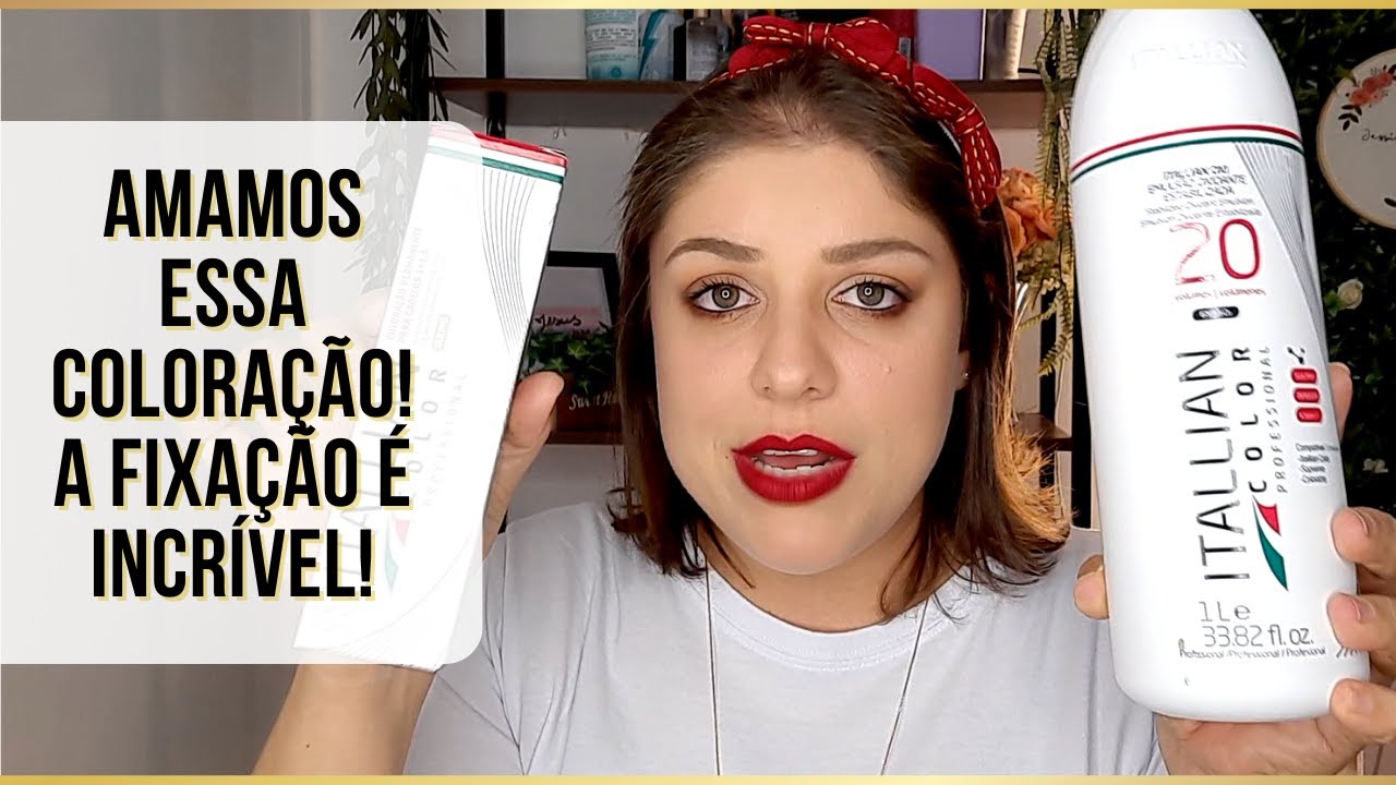 COLORAÇÃO ITALLIAN COLOR COR 8.0 E COMPARADA COM EVOLUTION OF THE COLOR ALFAPARF | Itallian Hairtech