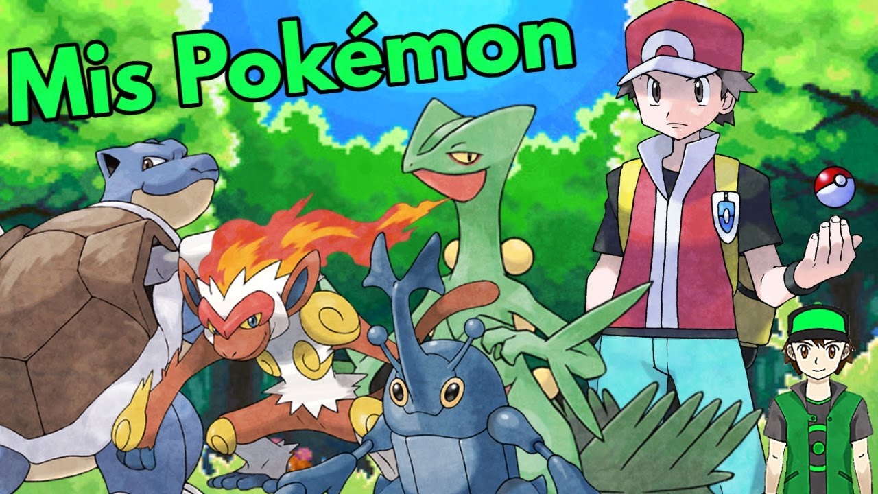 Todos mis Equipos Pokémon (1°-4°)