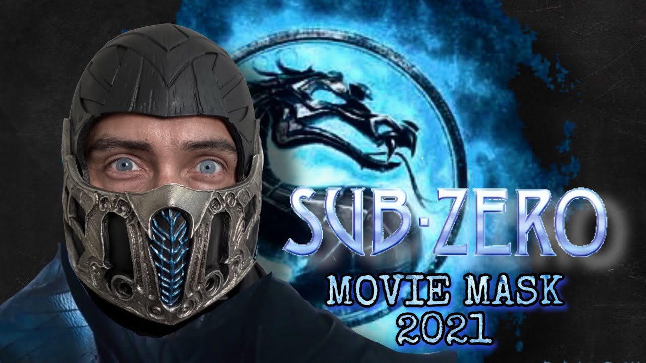 CÓMO HACER MASCARA DE SUB-ZERO DE LA NUEVA PELÍCULA DE MORTAL KOMBAT 2021 / Mortal Kombat movie 2021