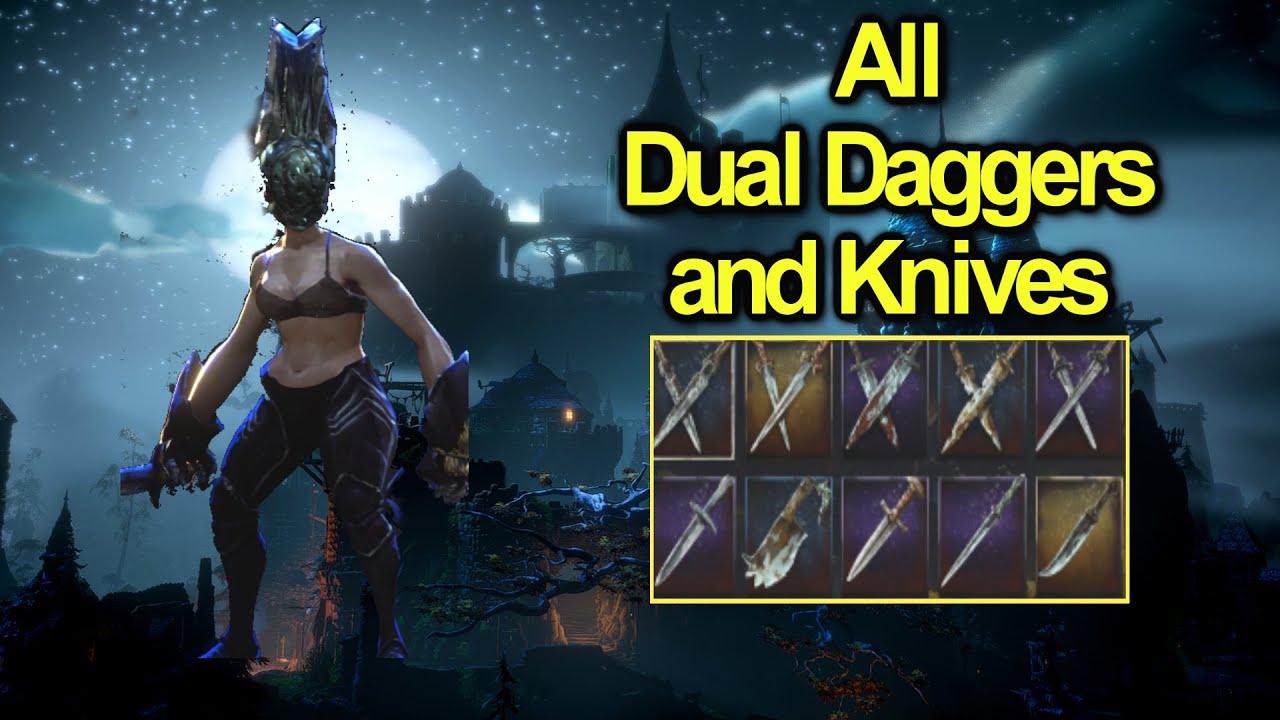 All Dual Daggers and Knifes | Movesets and Rune attacks | No rest for the wicked