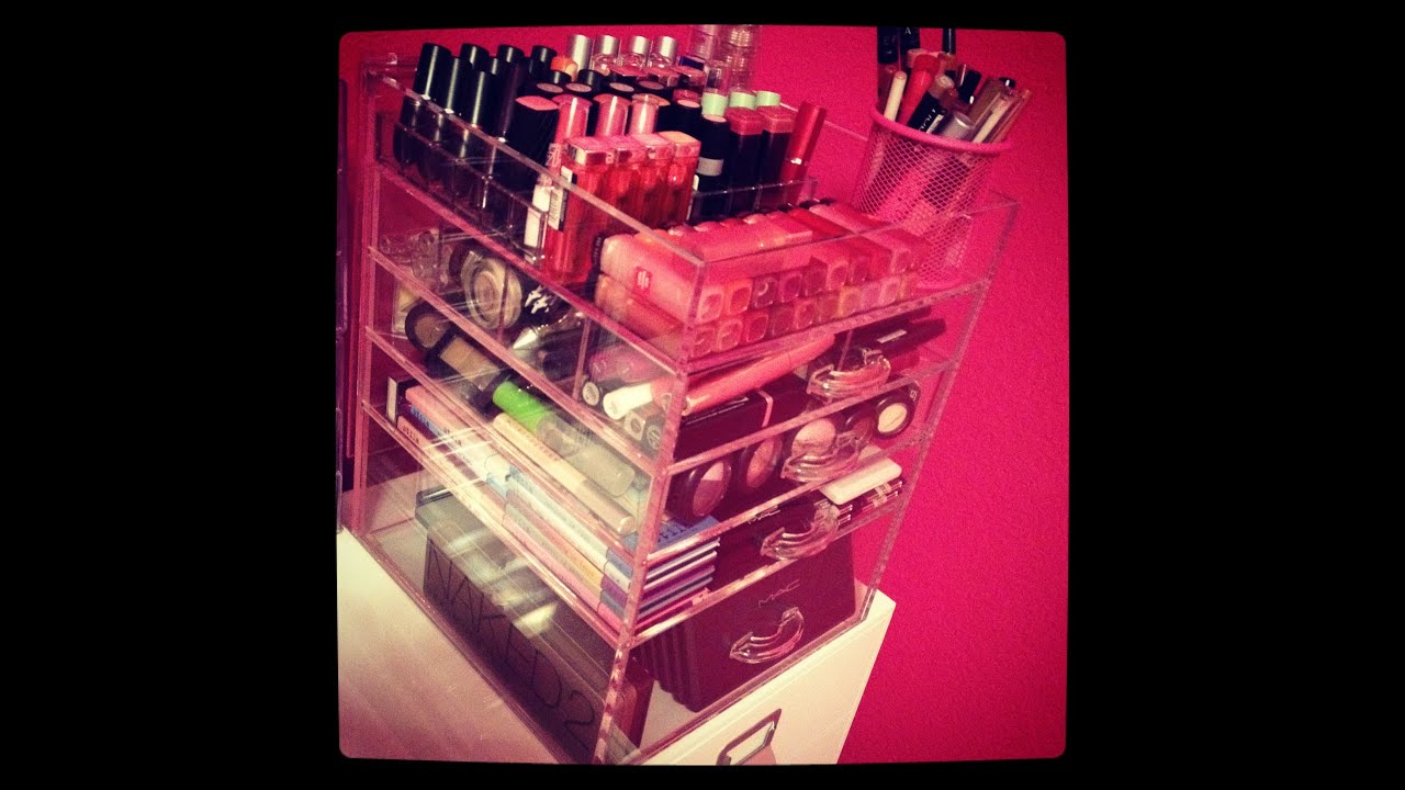 Updated Makeup Collection & Storage featuring The Clear Cube!