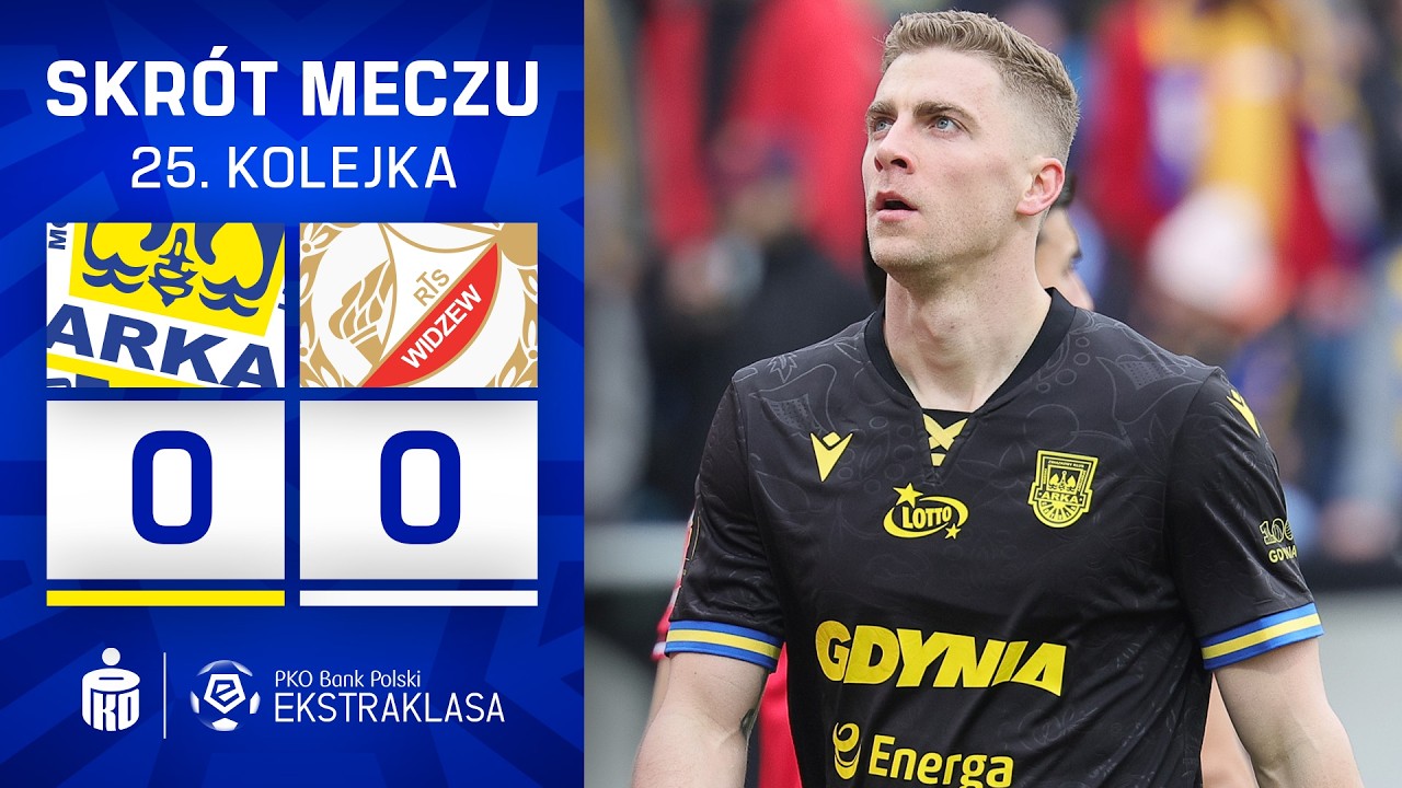 Arka - Widzew | SKRÓT | Remis, który nikogo nie cieszy! | Ekstraklasa 2025/26