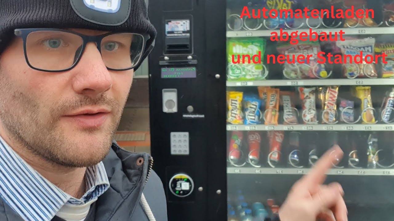 Automatenladen abgebaut und neuer Standort