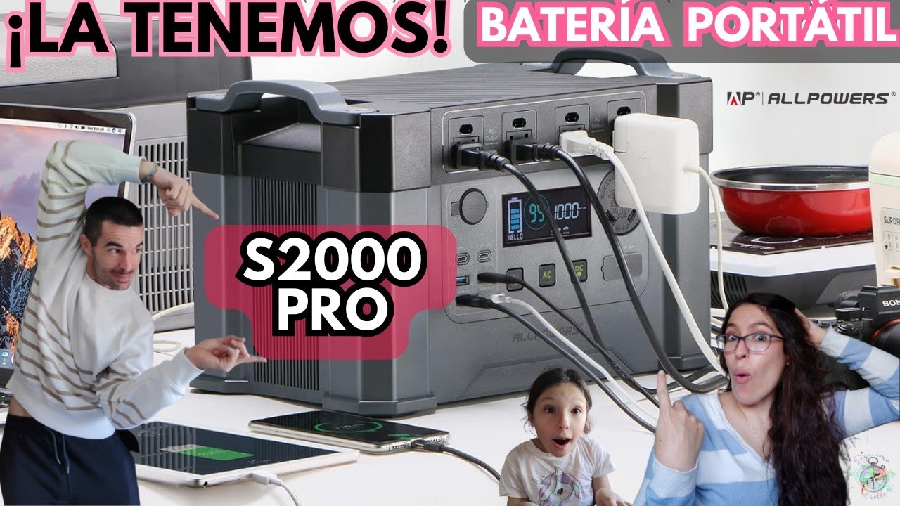 ¡Ahora sí! ENERGÍA SIN LÍMITES en la AUTOCARAVANA- Batería S2000 PRO ALLPOWERS