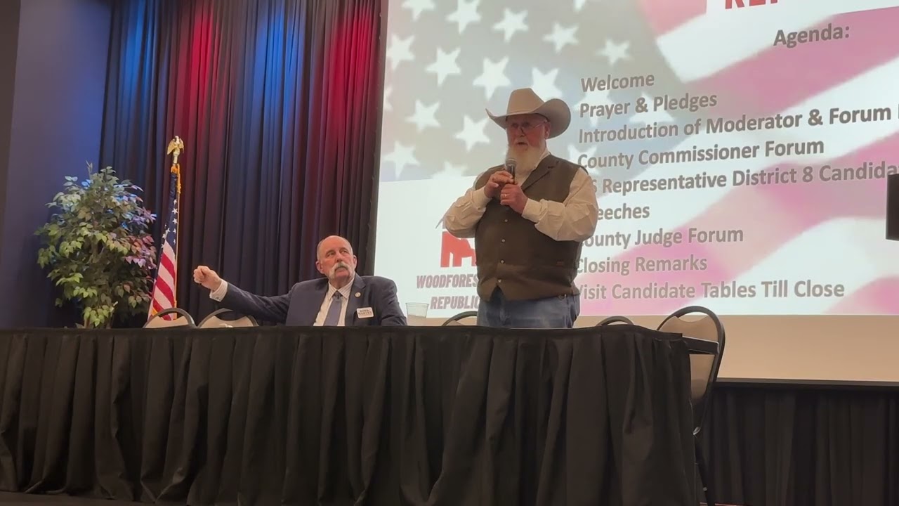 2026 Candidate Forum - County Commissioner, Pct. 2 Candidate Bob Harvey v. Charles Riley