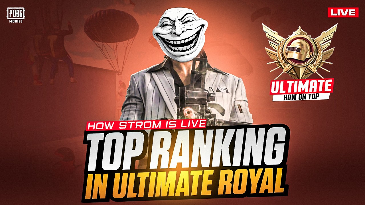 STORMA G THE MAN WITH GOLDEN HANDS😉| Ultimate royale ranking lobbies 🔥| How Storm live