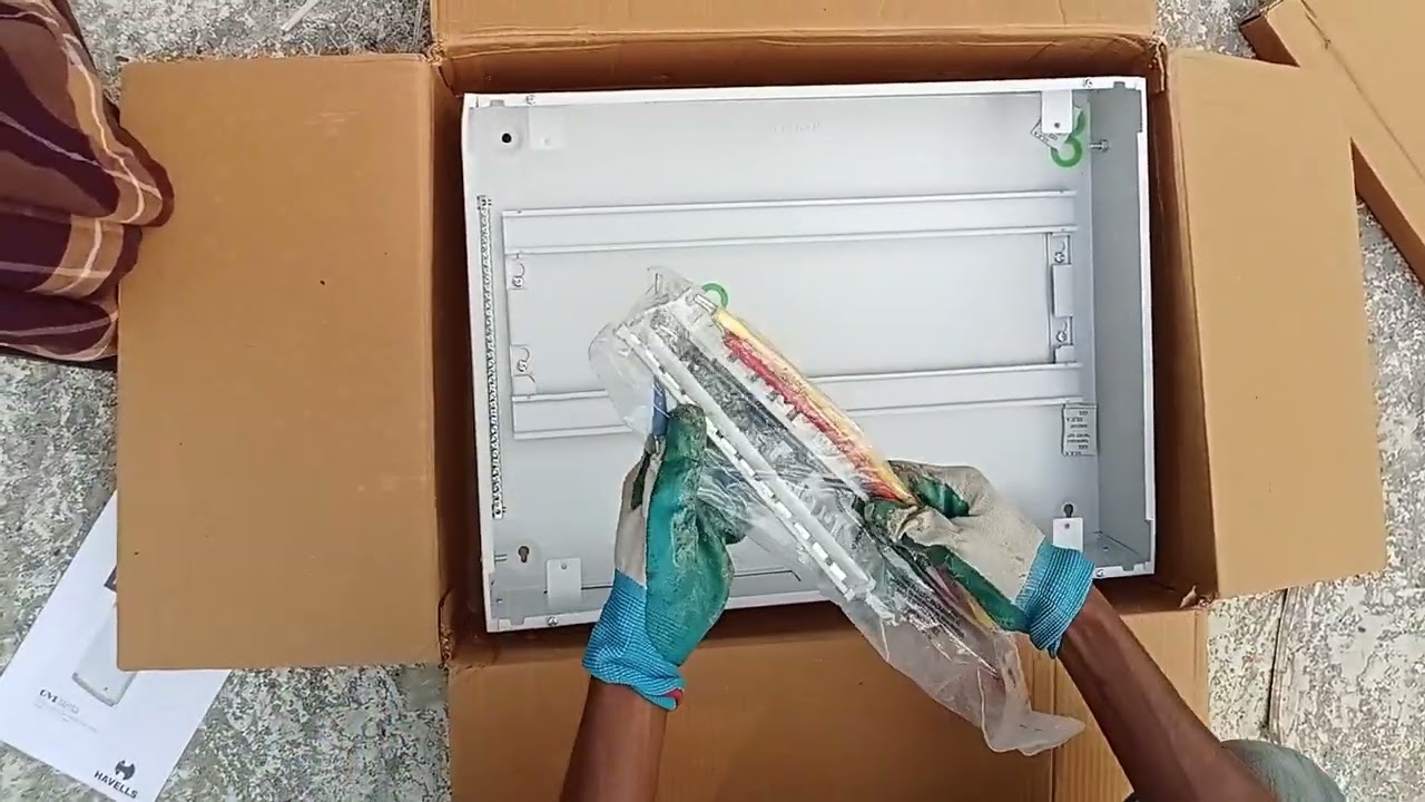 হ্যাভেলস এর ডিবি বক্স । #হ্যাভেলস #vairalvideo #electricalwork #electrician #electrical 