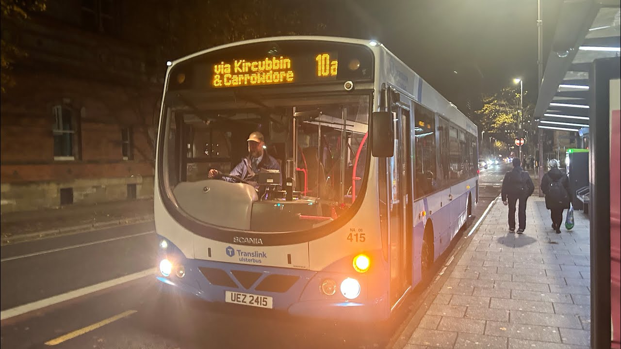 *Loud ZF* Translink Ulsterbus Scania Solar Rural 415 (Route 10A)