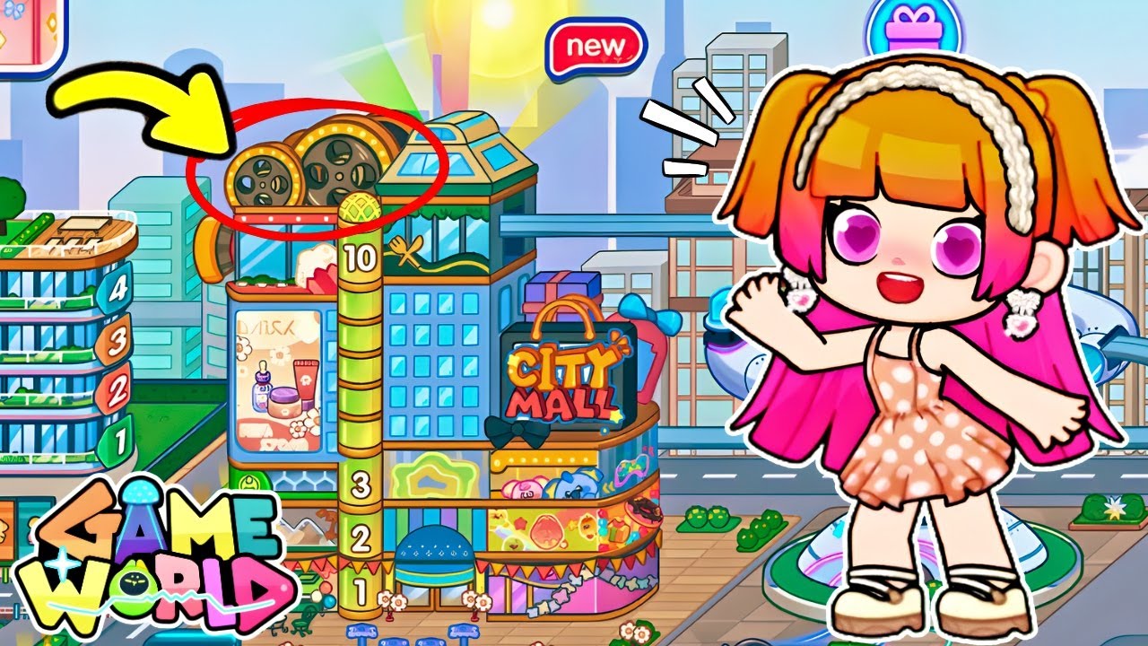 NOVO CINEMA COM SEGREDOS NO GAME WORLD