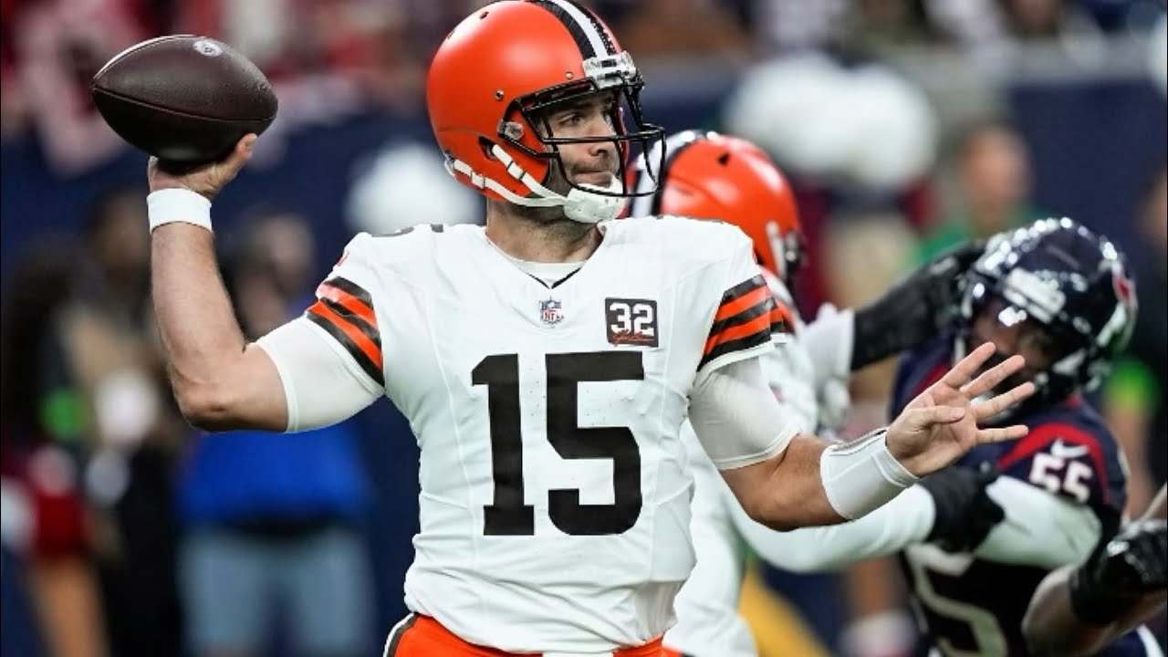 We give our opinion about Joe Flacco getting the start for the Cleveland browns 