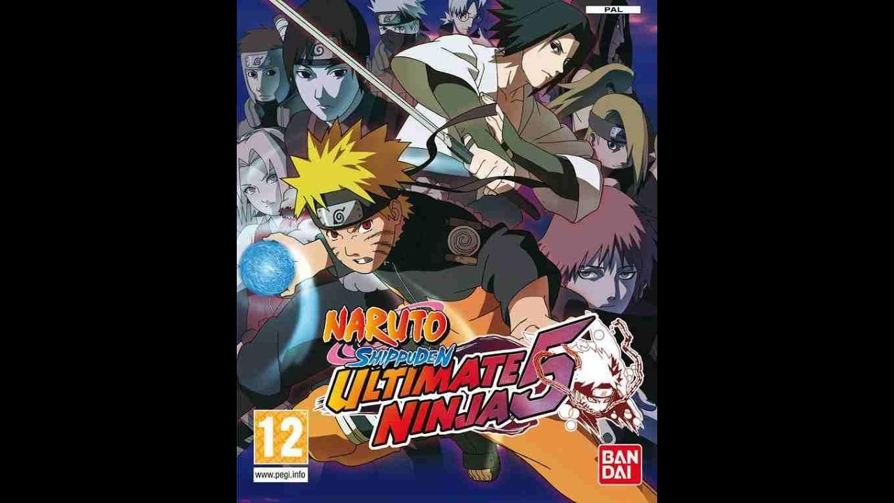 Main Naruto Shippuden Ultimate Ninja 5 PS2