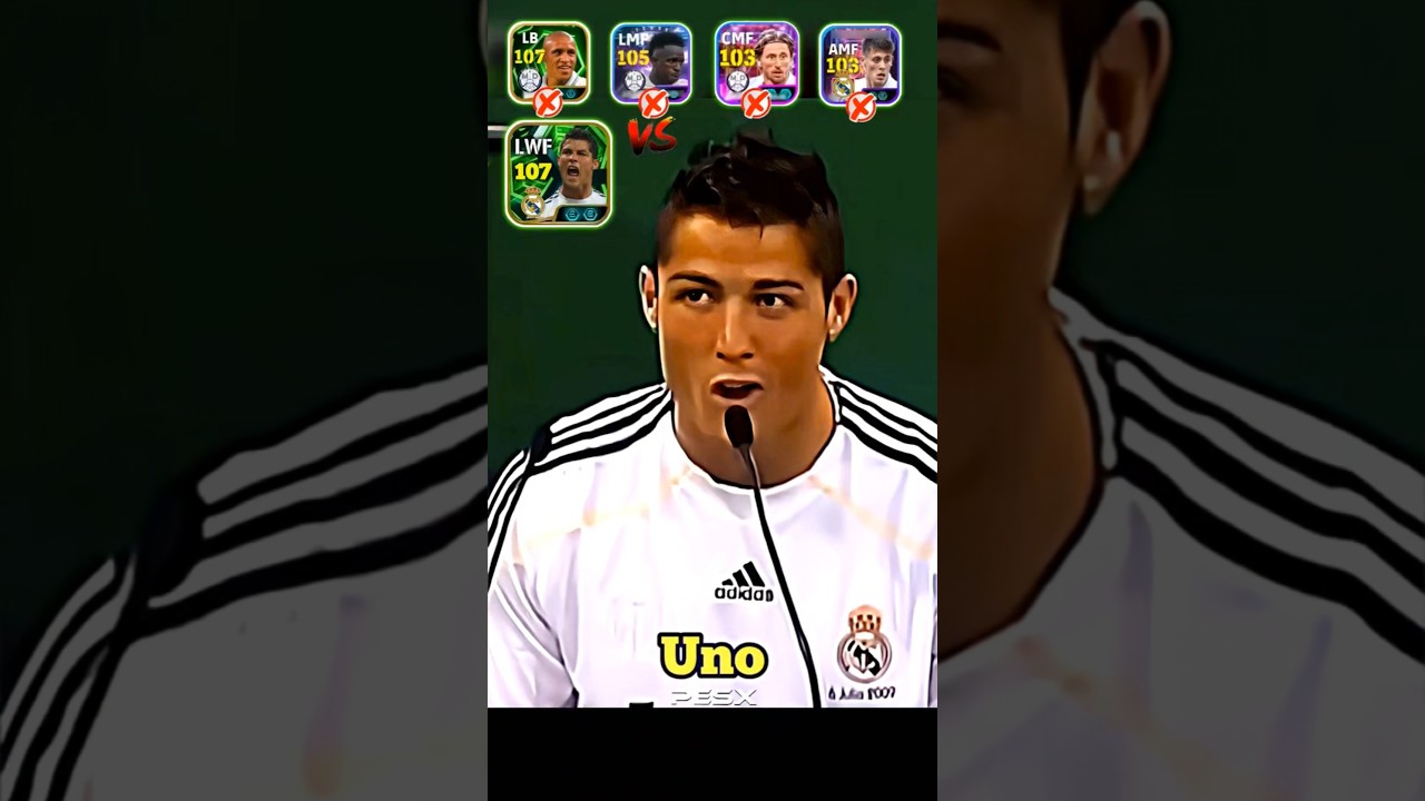 Ronaldo Keeps Beating Madrid Top 4 Players&hellip;☠️🔥 #football #pes #efootball #efootball2026