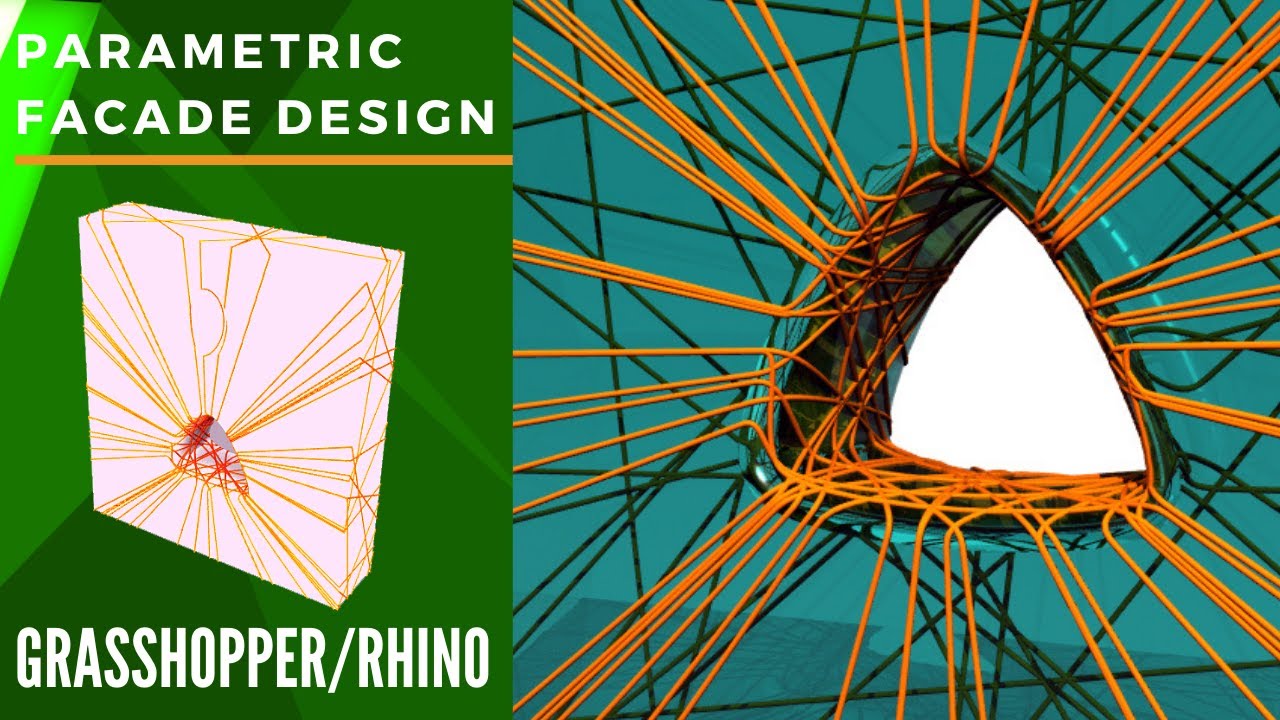 Parametric Facade Grasshopper Tutorial [Rhino 3d]