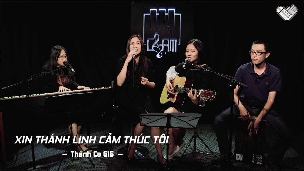 VHOPE | Thánh Ca: Xin Thánh Linh Cảm Thúc Tôi - Nenita, Naomi & Thanh Trúc | CHẠM - Live Acoustic