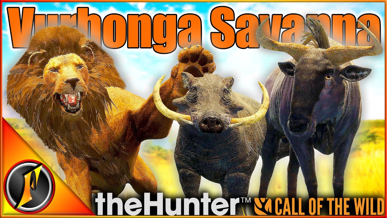 В погоне за трофеями в Африке! | Охота в снежной саванне в игре theHunter Call of the Wild